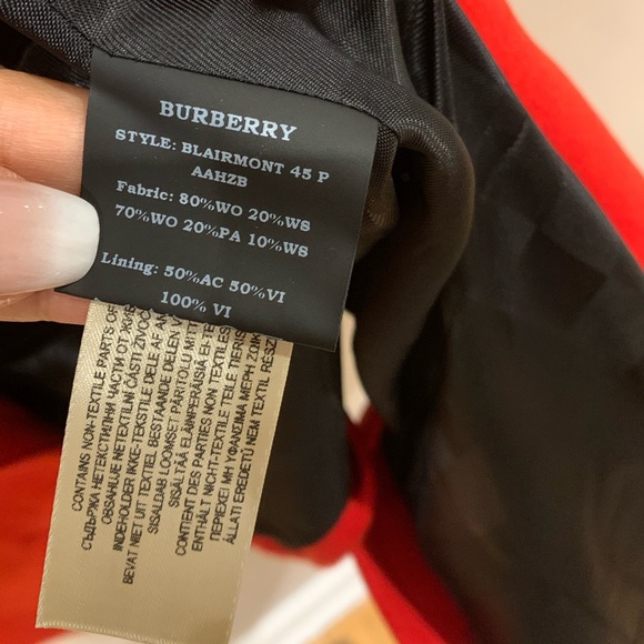 Burberry Wool Cashmere Peacoat - Picture 6 of 8